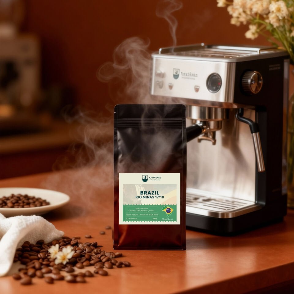 Brazil Rio Çekirdek&Filtre Kahve %100 Arabica Taze Kavrum