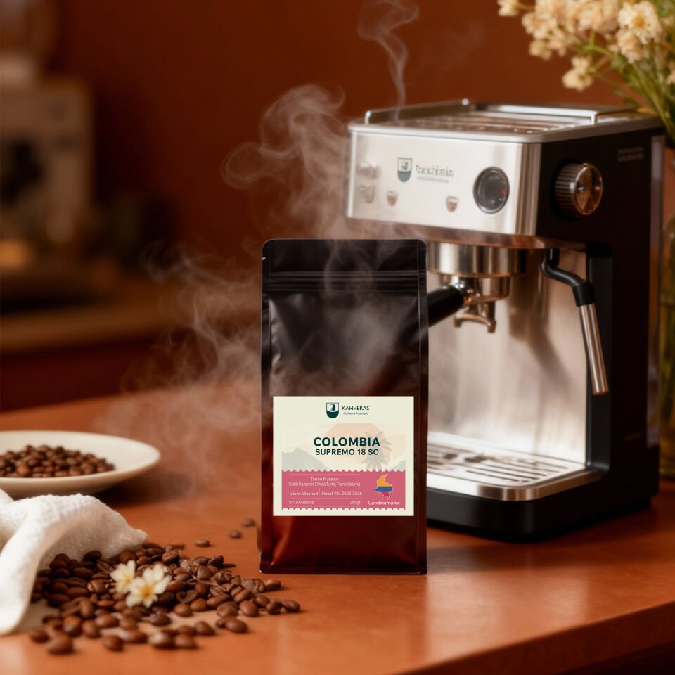 Colombia Çekirdek&Filtre Kahve %100 Arabica Taze Kavrum