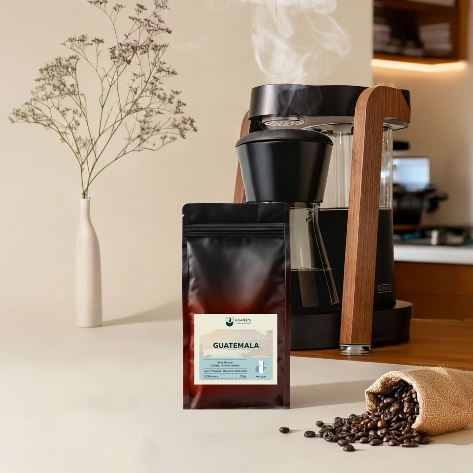 Guatemala Çekirdek&Filtre Kahve %100 Arabica Taze Kavrum 250 gr