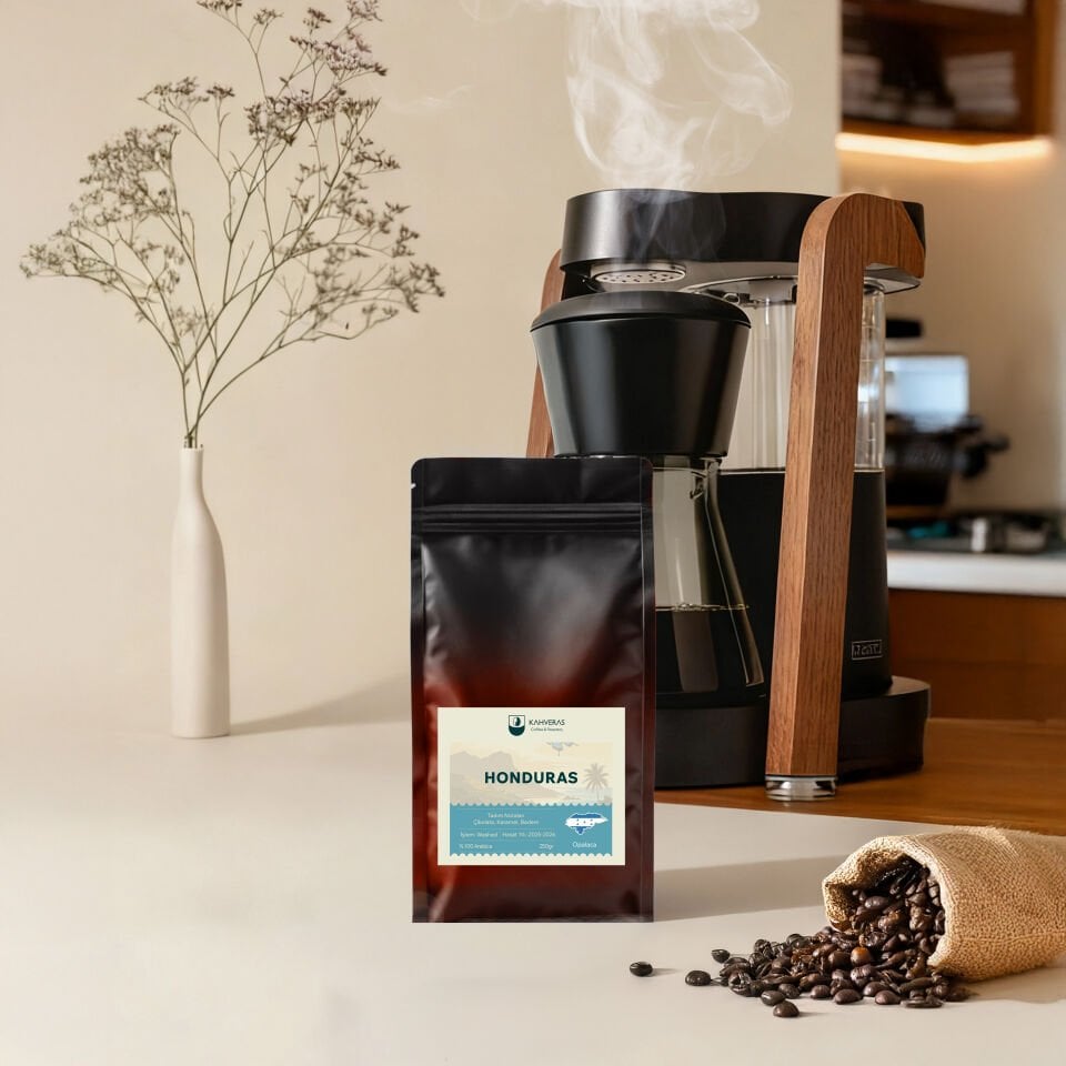 Honduras Çekirdek&Filtre Kahve %100 Arabica Taze Kavrum