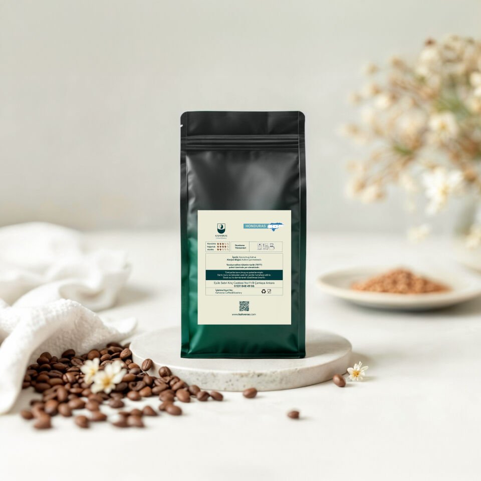 Honduras Çekirdek&Filtre Kahve %100 Arabica Taze Kavrum 500 gr