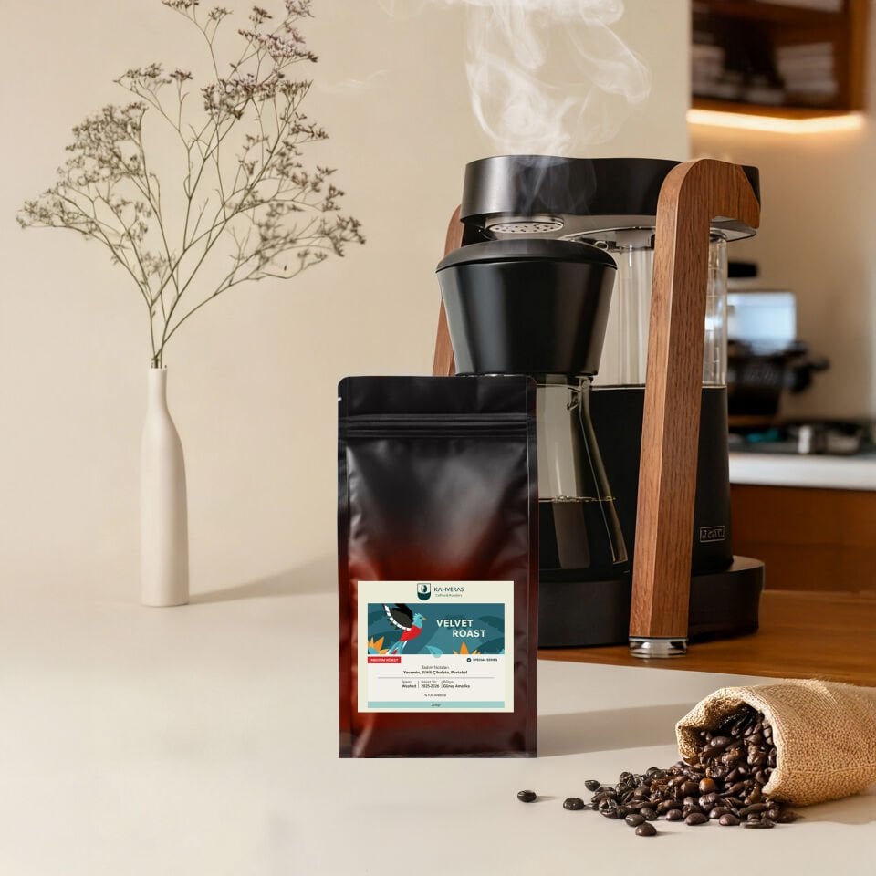 Velvet Roast Çekirdek&Filtre Kahve %100 Arabica Taze Kavrum