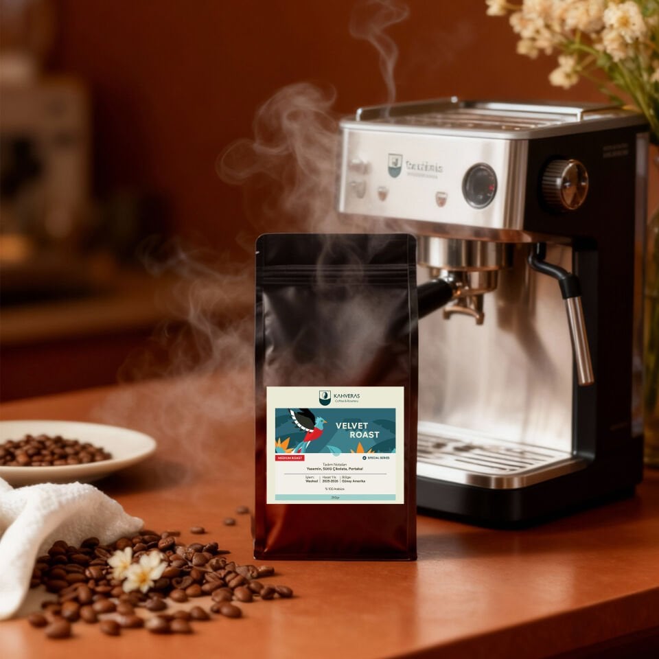 Velvet Roast Çekirdek&Filtre Kahve %100 Arabica Taze Kavrum