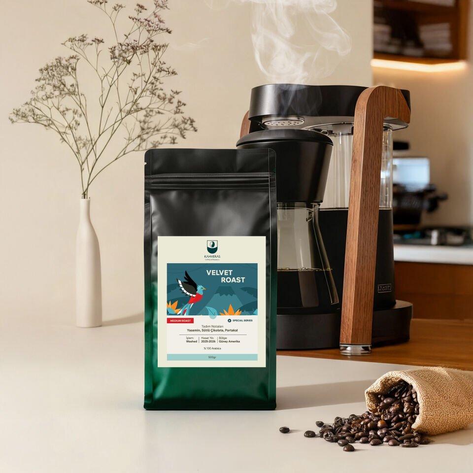 Velvet Roast Çekirdek&Filtre Kahve %100 Arabica Taze Kavrum 500 gr