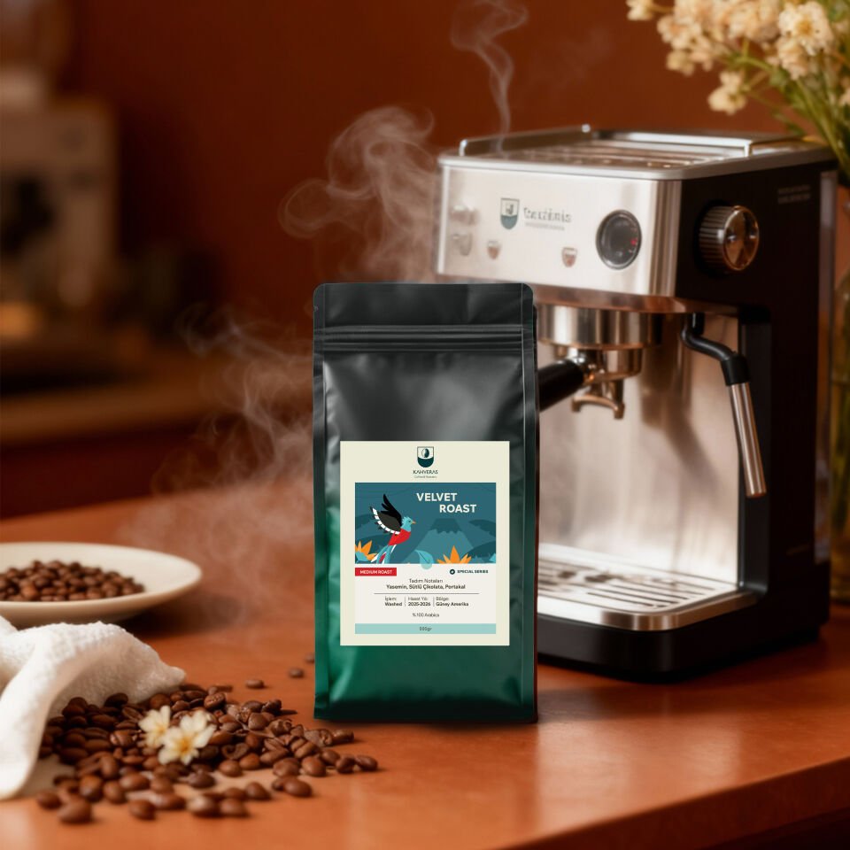 Velvet Roast Çekirdek&Filtre Kahve %100 Arabica Taze Kavrum 500 gr