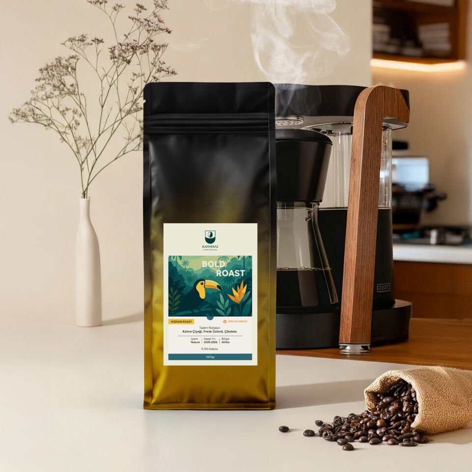Bold Special Çekirdek&Filtre Kahve %100 Arabica Taze Kavrum 1000 gr