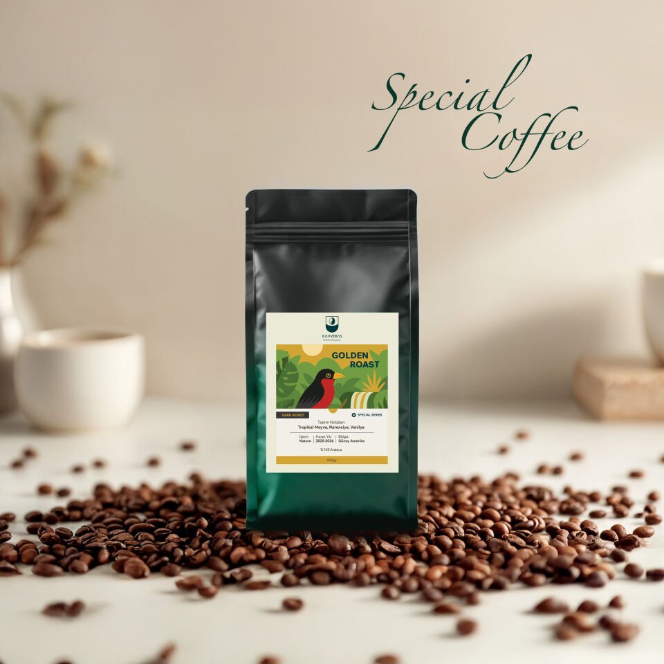 Golden Çekirdek&Filtre Kahve %100 Arabica Taze Kavrum 500 gr