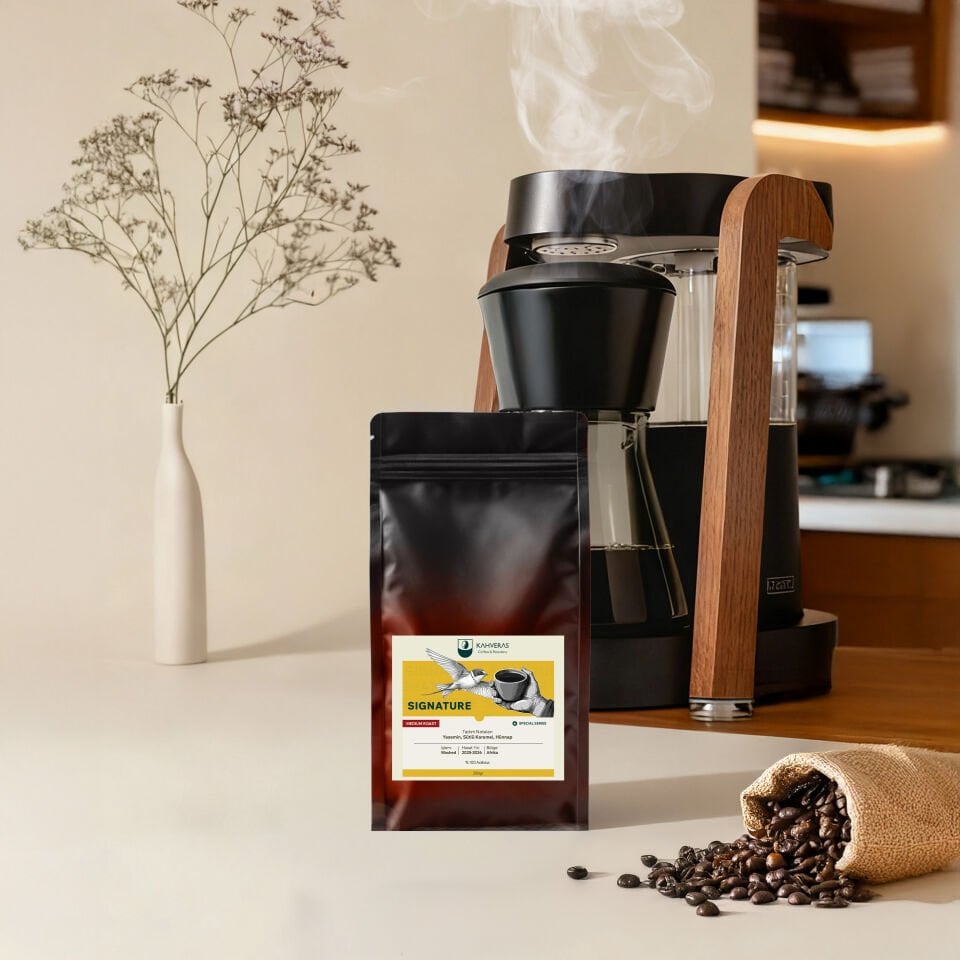 Signature Çekirdek&Filtre Kahve %100 Arabica Taze Kavrum
