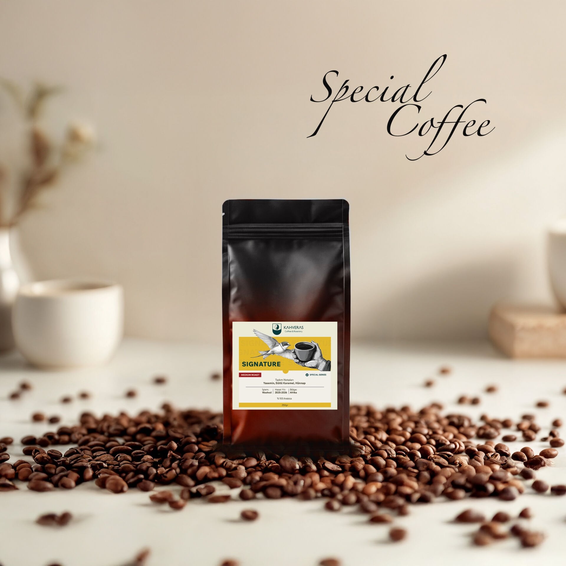 Signature Çekirdek&Filtre Kahve %100 Arabica Taze Kavrum