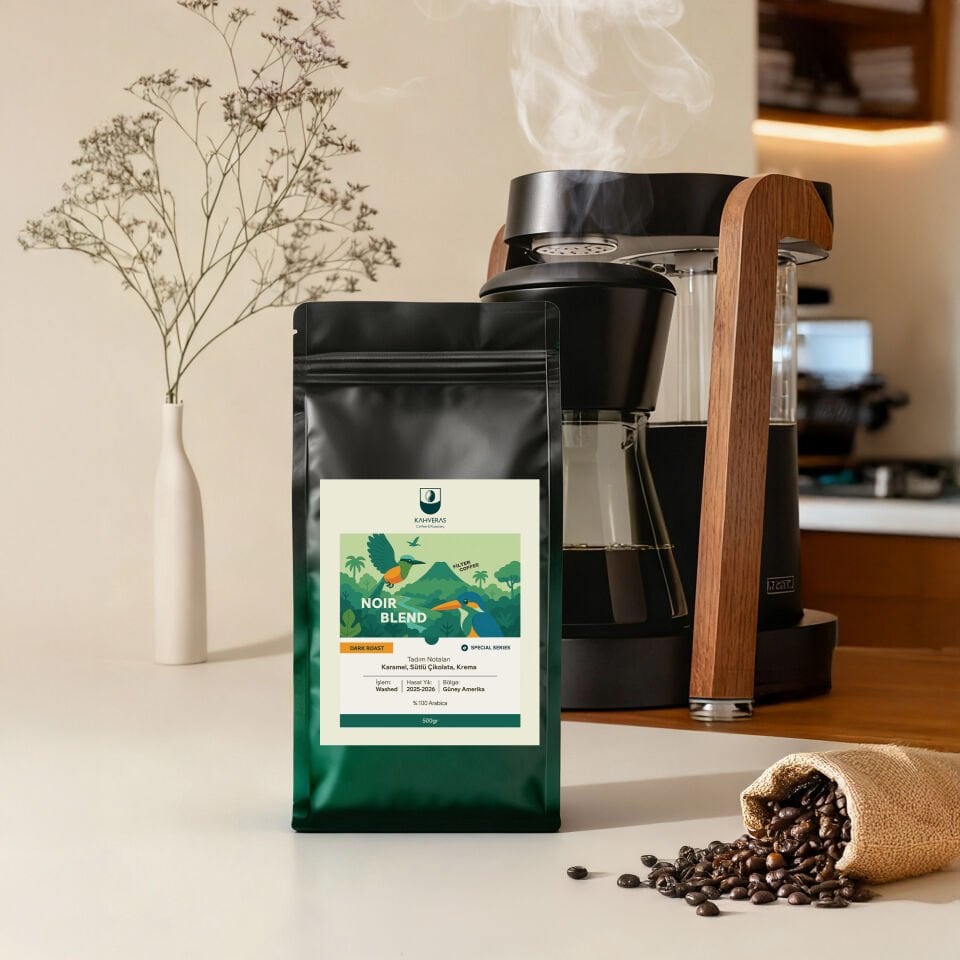 Noir Blend Filtre Kahve %100 Arabica Yoğun Aroma&Taze Kavrum 500 gr