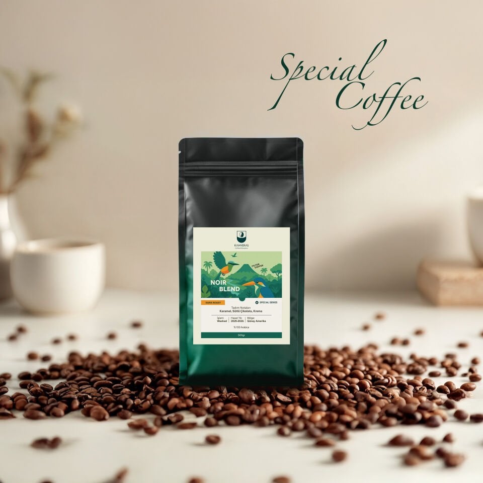 Noir Blend Filtre Kahve %100 Arabica Yoğun Aroma&Taze Kavrum 500 gr