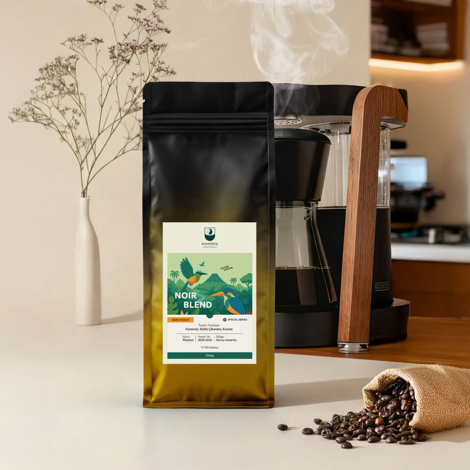 Noir Blend Filtre Kahve %100 Arabica Yoğun Aroma&Taze Kavrum 1000 gr